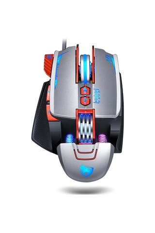 Geeroyoo T-wolf V9 Profesyonel Rgb Aydınlatmalı Oyun Faresi - 3200 Dpı, 7 Işık Modu, Ağırlık Ayarlı, Ergonomik Tasarım V9