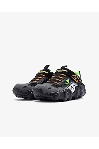Skechers Skech-o-saurus Lights - Rapid-dino Çocuk Siyah Işıklı Spor Ayakkabı Karışık