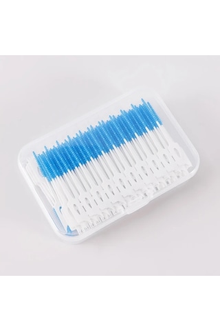 Willowhaven 200 Adet Turuncu Diş Arası Fırçası Yumuşak Uç Formaldehitsiz Ergonomik Plak Temizleme