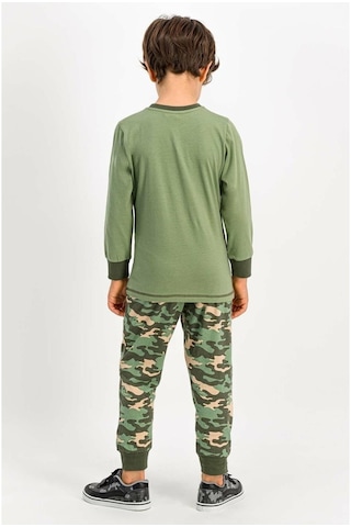 Roly Poly 1639 1-4 Yaş Uzun Kol Erkek Çocuk Pijama Takımı