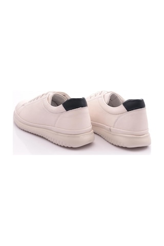 Dgn 9144 Erkek Düz Taban Sneaker Ayakkabi 9144-2505-R2728 Beyaz