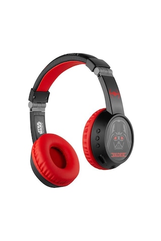Star Wars Darth Vader Bluetooth Kulaklık Mikrofonlu Kablosuz Çocuk Kulaklığı Lisanslı Sw-9938-vdr