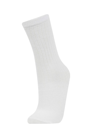 Defacto Kız Çocuk 2'li Pamuklu Uzun Çorap C2921A8NSWT1