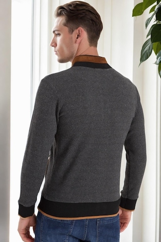 9021 Dewberry Erkek Sweatshırt-diagonal Antrasıt Diagonal Antrasıt