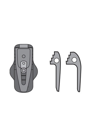 Vaude Step Adjust Oversize Hook Takım Mavi - Beyaz