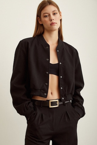 Never More Astarlı Çıt Çıtlı Mont Siyah