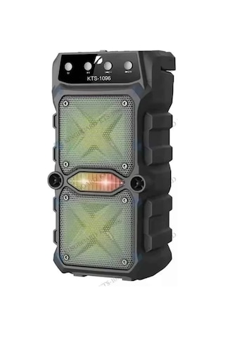 Northcity Kts 1096 Taşınabilir Bluetooth Hoparlör - Yüksek Ses Ve Led Işıklı