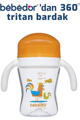 Bebedor 360 Tritan Kulplu Bardak 210 ML 7507