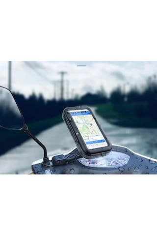 Su Geçirmez Motosiklet Telefon Tutucu 1239642
