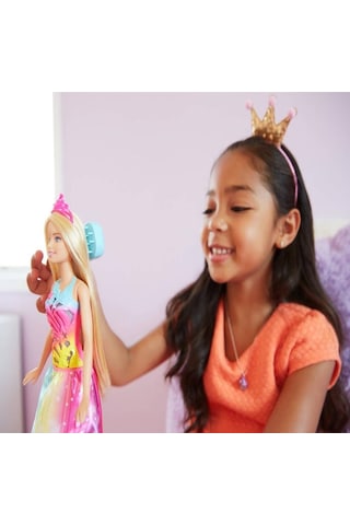 Barbie Dreamtopia Sihirli Saçlar Prensesi Barbie Bebek