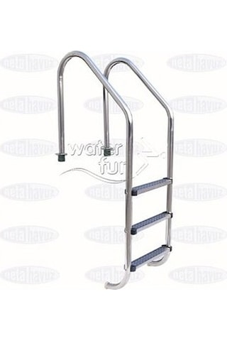 Waterfun Havuzavm-merdiven Standart Seri 3 Basamaklı 304 Paslanmaz Çelik