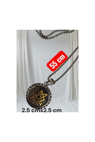 Yıwu Vintage Kelt Düğüm Kolye Ucu, Erkekler&kadınlar,irlanda Üçlüsü Kolye,büyüleyici Viking Takı Gümüş