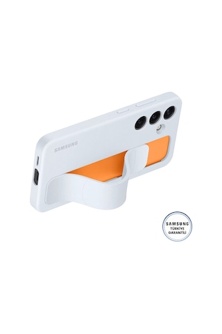 Samsung Galaxy S24 Uyumlu Kordonlu & Standlı Silikon Kılıf