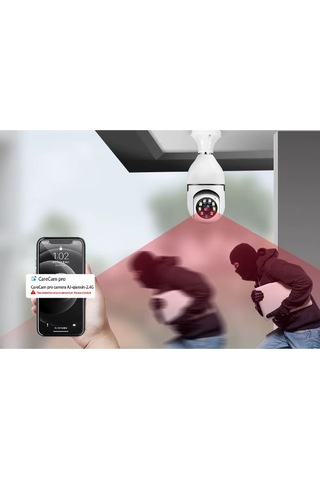 Duy Girişli Kablosuz Ampul Kamera