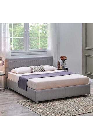 Yataş Bedding Nano Başlık Somni Baza Set 160x200 - Gri