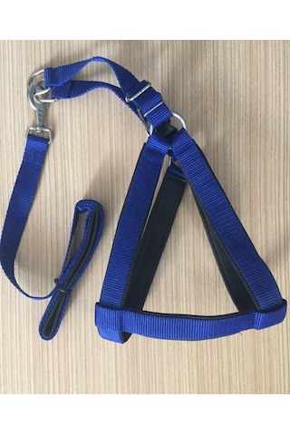 Cado Pet Ayarlanabilir Köpek Göğüs Tasması ve Gezdirme İpi Mavi 3 x 65-75 CM Mavi Cado Pet Ayarlanabilir Köpek Göğüs Tasması ve Gezdirme İpi Mavi 3 x 65-75 CM Mavi