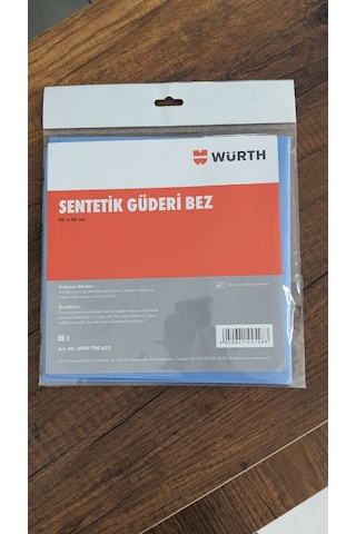 40x40 170 Gr Sentetik Güderi Bez 3 Adet