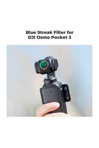 K&f Concept Magnetic Blue Streak Filter Djı Osmo Pocket 3 Combo