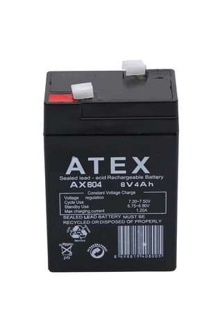 Atex Ax604 6v 4ah Akü
