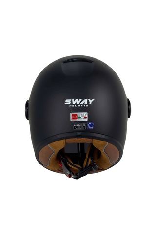 Sway Sw V6 Kapalı Kask Mat Siyah