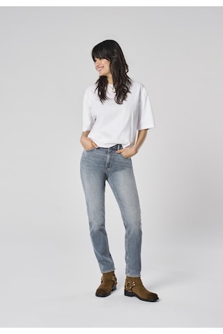 Only Bayan Düz Kesim Yüksek Bel Kot Pantolon 15338328 Mavi