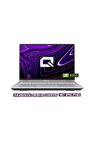 Quantum Gaming Steelwave 16 B i5-14450HX 16 GB 512 GB SSD NVMe SSD 8 GB RTX5060 16" Free Dos Dizüstü Bilgisayar