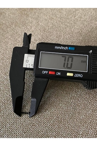 H Civata 7mm Siyah 1 Adet - Hublot Saat Uyumlu Vida