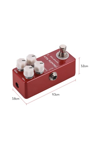 Moskyaudio Crunch Red Distortion Monoblok Efekt