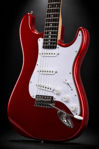 Torres St-40rd Elektro Gitar Seti Kırmızı Stratocaster + Full Set Kılıf Kapo Askı Akort Pena - 8697014634176