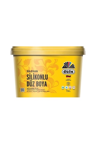 Düfa Silikonlu Düz Dış Cephe Duvar Boyası 7.5 L