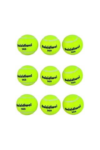 Shnstore 9 Lu Tenis Topu Seti Profesyonel Ve Amatör Kullanım İçin İdeal Shntknd0720