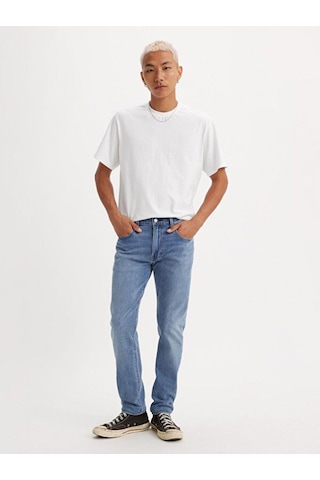 Levi's 512 Slim Taper Normal Bel Erkek Koyu Mavi Jean A2087-0037-2585 Koyu Mavi