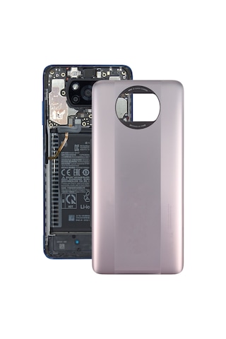 Xiaomi Poco X3 Pro Uyumlu Arka Pil Batarya Kapağı M2102j20sg M2102j20sı - Gold