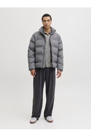 Jack & Jones Erkek Yüksek Dik Yaka Fermuarli Puffer Mont - Soho - 12278750 Castlerock