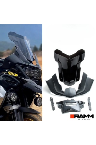 Bmw Motorrad 1250 Gs - 1250 Gs Adventure Rüzgarlık Camı - 44 Cm - Siyah