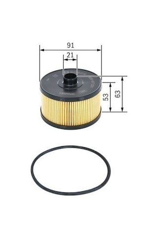 Renault Symbol 0.9 2013-2018 Bosch Yağ Filtresi Netparp7231