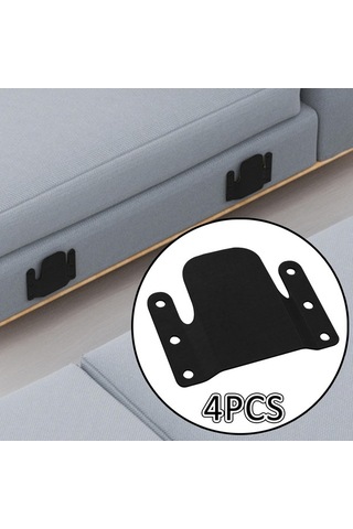 Besthome1 4 Adet Dilimli Kanepe Konektörü, Suntek Oturma Odası İçin, Yüksek Kalite, Mekanik Bağlantı Çok Renkli