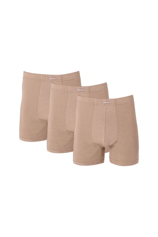 Thermoform Bambu Erkek Şort Kum 3'lü Paket Çok Renkli
