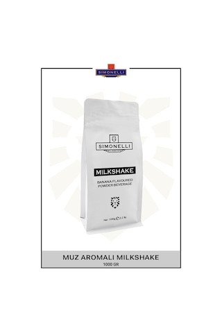 Simonelli Milkshake Muz Aromalı 1 KG