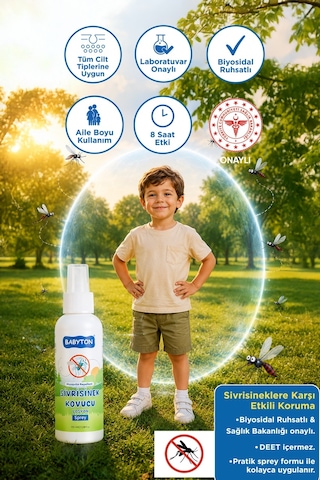 Sivrisinek Kovucu Sprey Losyon 100 Ml