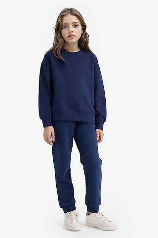 Defacto Kız Çocuk Standart Fit Basic Düz Beli Lastikli Jogger Eşofman Altı Y1226a625aunv241 Lacivert