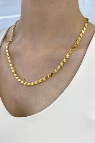 Zümrüt Sarraf 14 Ayar Altın Pullu Zincir Kolye 10 G 38096468