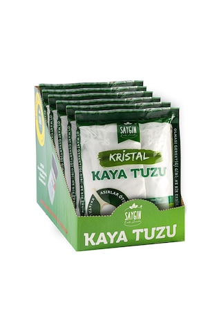 Saygın Kaya Tuzu Sofralık 6 x 500 G