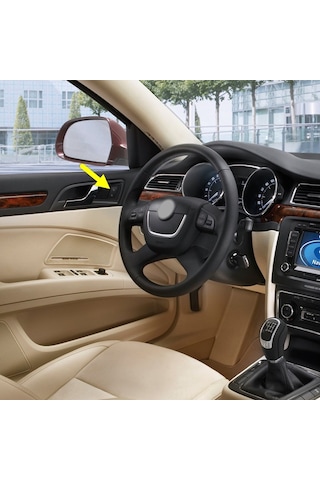 Skoda Superb 2 14-15 Sol Ön Kapı Merkezi Kilit Düğmesi 3T0962125B