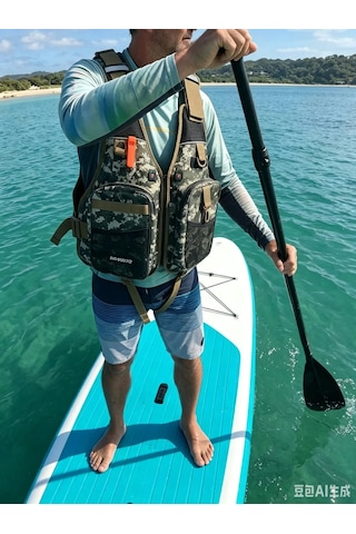 Shufa Ayarlanabilir Can Yeleği Balıkçılık Kano Sup Sörf Su Sporları Güvenlik Yeleği Çok Renkli
