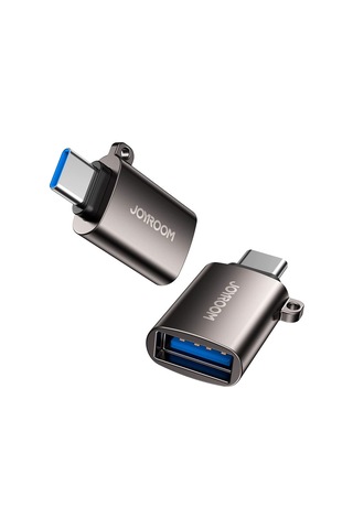 Joyroom S-h151 Type-c Male Usb Female Preto Adapter Sku: Smg8690010141293