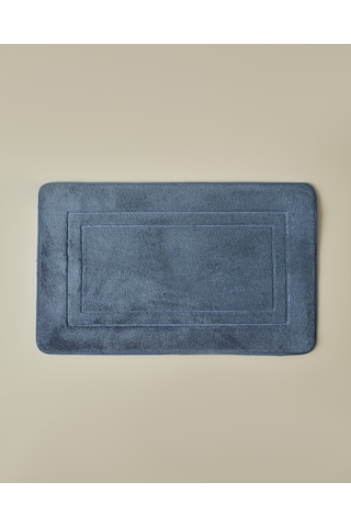 English Home Soft Step Kaydırmaz Taban Banyo Paspası 50x80 Cm Mavi Mavi