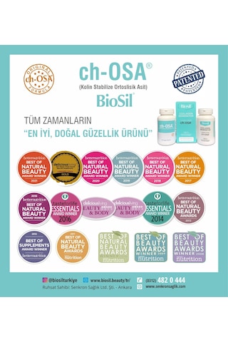 Biosil Ch-Osa Kolajen Aktivatörü 60 Kapsül