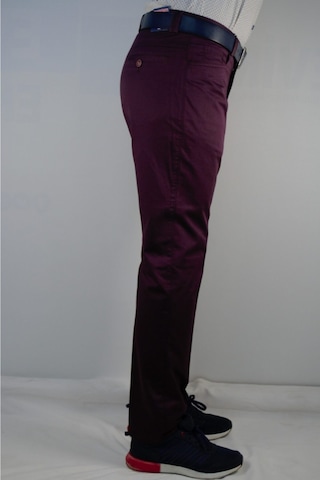 Bomonti Erkek Bordo Likralı Pantolon Bordo