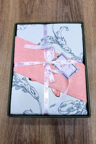 Cathi Somon Tek Kişilik Pike Takımı %100 Pamuk, Lastikli Çarşaflı Pembe